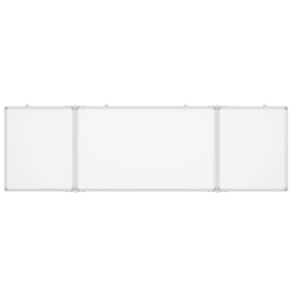 Lavagna Magnetica Pieghevole 160x50x1,7 cm in Alluminio