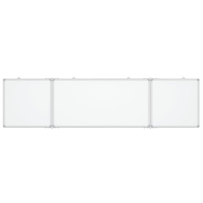 Lavagna Magnetica Pieghevole 200x50x1,7 cm in Alluminio