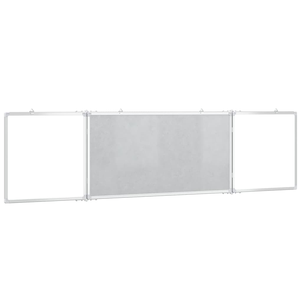 Lavagna Magnetica Pieghevole 200x50x1,7 cm in Alluminio