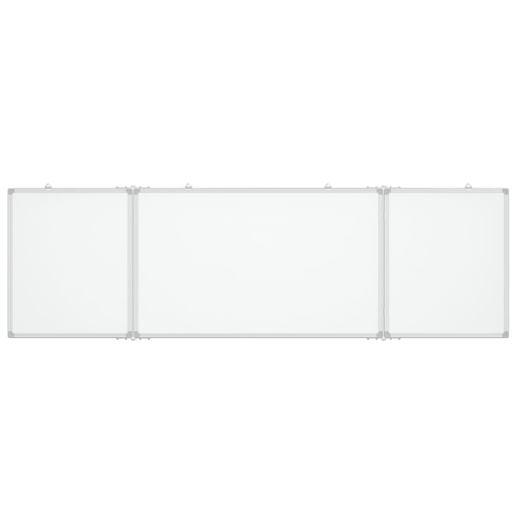 Lavagna Magnetica Pieghevole 160x60x1,7 cm in Alluminio