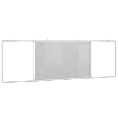 Lavagna Magnetica Pieghevole 160x60x1,7 cm in Alluminio