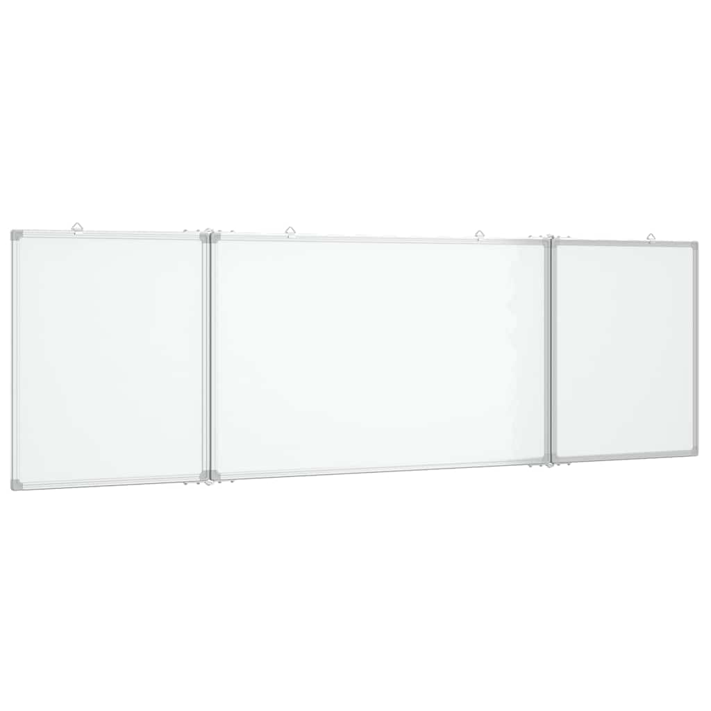 Lavagna Magnetica Pieghevole 200x60x1,7 cm in Alluminio