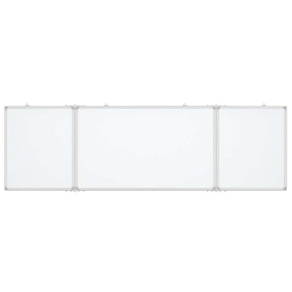 Lavagna Magnetica Pieghevole 200x60x1,7 cm in Alluminio