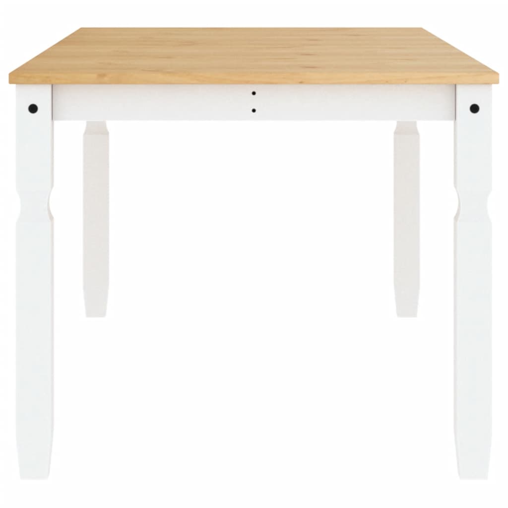 Tavolo da Pranzo Corona 180x90x75 cm in Legno Massello di Pino