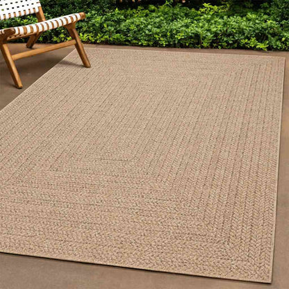 Tappeto ZIZUR 60x110 cm Aspetto Iuta per Interni ed Esterni