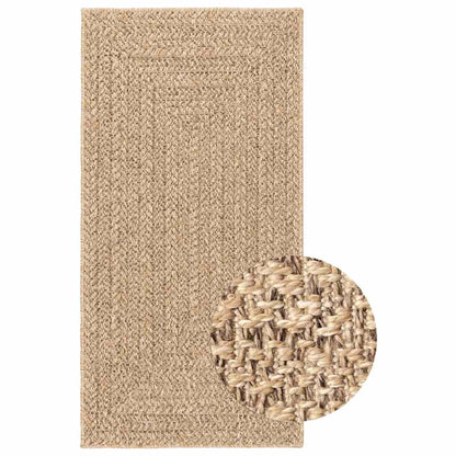 Tappeto ZIZUR 100x200 cm Aspetto Iuta per Interni ed Esterni
