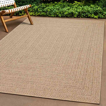 Tappeto ZIZUR 100x200 cm Aspetto Iuta per Interni ed Esterni