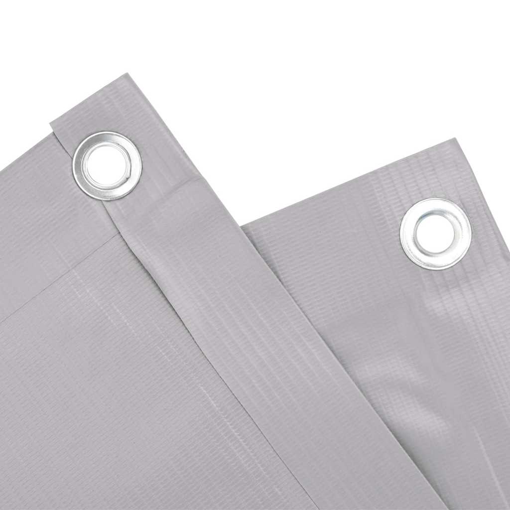Paravento da Balcone Grigio 300x75 cm in PVC