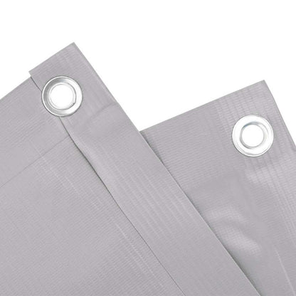 Paravento da Balcone Grigio 300x75 cm in PVC