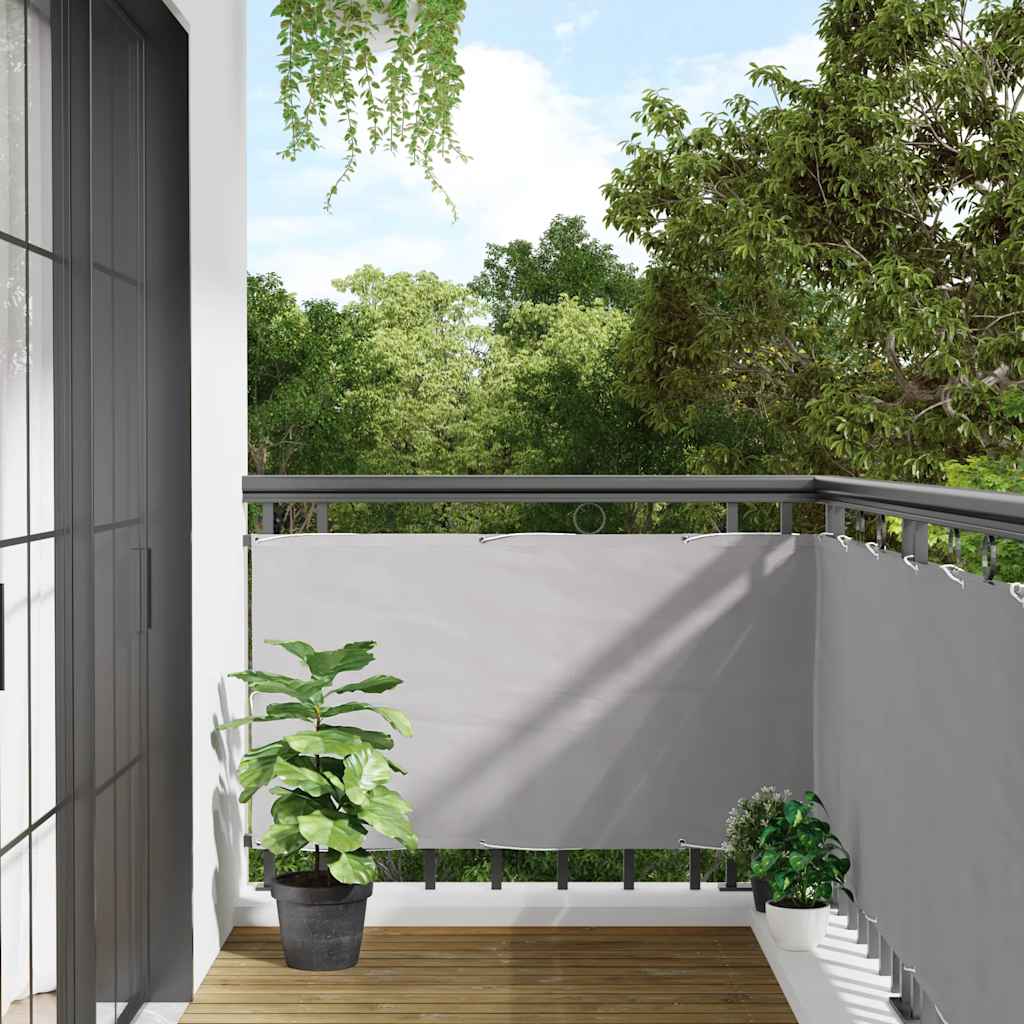 Paravento da Balcone Grigio 800x75 cm in PVC