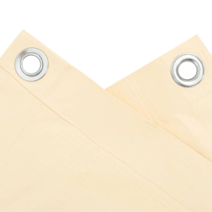Paravento da Balcone Crema 800x75 cm in PVC