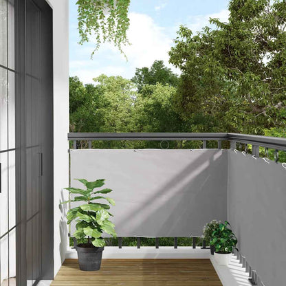 Paravento da Balcone Grigio 1000x90 cm in PVC