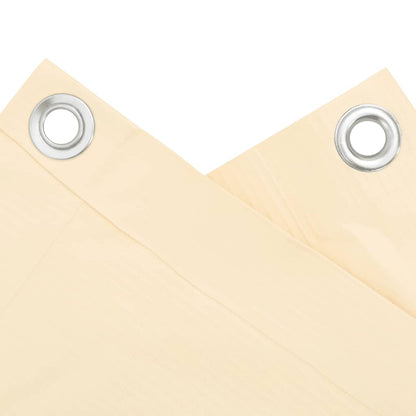 Paravento da Balcone Crema 700x90 cm in PVC
