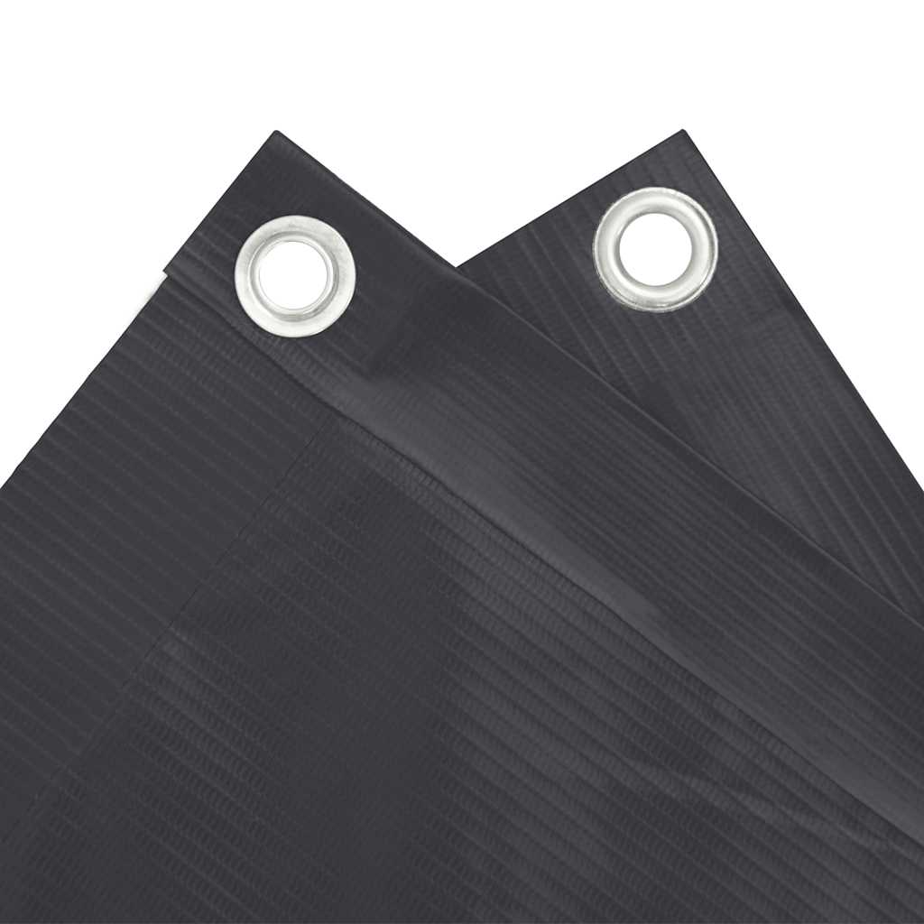 Paravento da Balcone Antracite 400x120 cm in PVC