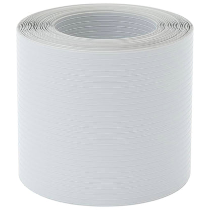 Schermi Privacy da Giardino 10 pz Grigio Chiaro 252,5x19 cm PVC
