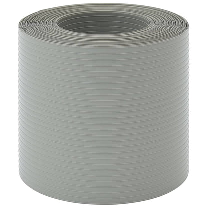 Schermi Privacy da Giardino 10 pz Grigio Pietra 252,5x19 cm PVC