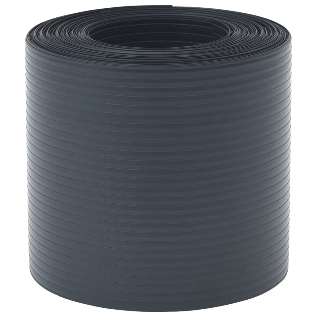 Schermi Privacy da Giardino 10 pz Nero 252,5x19 cm PVC