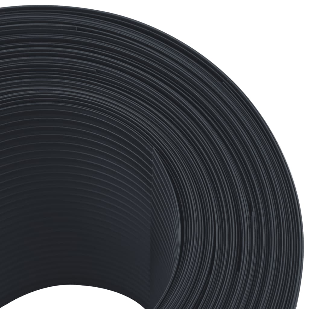 Schermi Privacy da Giardino 10 pz Nero 252,5x19 cm PVC