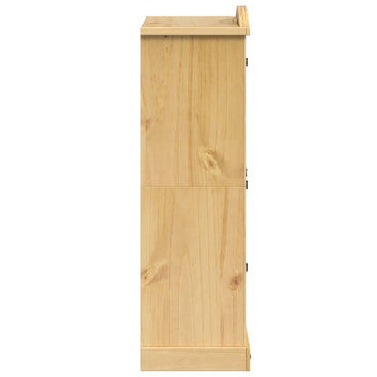 Armadio "Corona" 101x52x170 cm Legno Massello di Pino