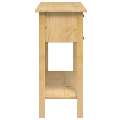 Tavolo Consolle "Corona" 114x34,5x73 cm in Legno Massello di Pino