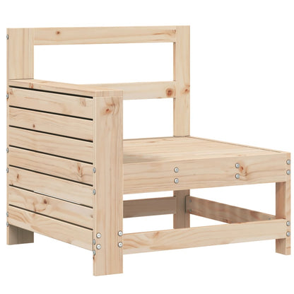 Set Divani da Giardino 7 pz in Legno Massello di Pino