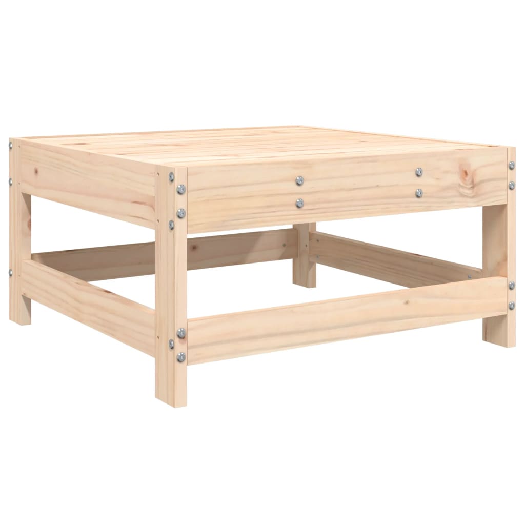 Set Divani da Giardino 8 pz in Legno Massello di Pino