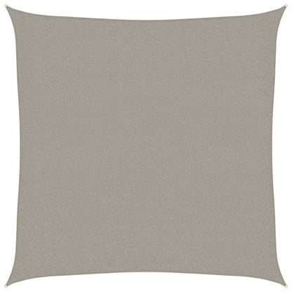 Vela Parasole 160 g/mÂ² Quadrata Grigio Chiaro 2x2 m in HDPE