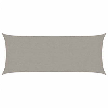 Vela Parasole 160 g/mÂ² Rettangolare Grigio Chiaro 2x4,5 m HDPE