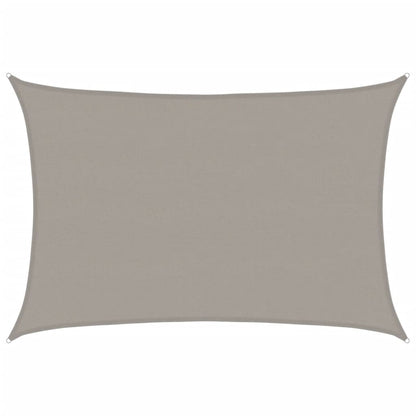 Vela Parasole 160 g/mÂ² Rettangolare Grigio Chiaro 5x7 m in HDPE
