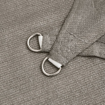 Vela Parasole 160 g/mÂ² Trapezio Grigio Chiaro 3/4x2 m in HDPE