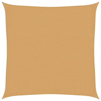 Vela Parasole 160 g/mÂ² Quadrata Sabbia 3x3 m in HDPE