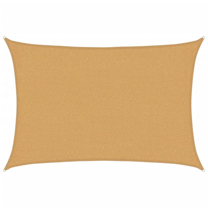 Vela Parasole 160 g/mÂ² Rettangolare Sabbia 2x2,5 m in HDPE