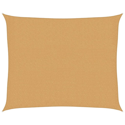 Vela Parasole 160 g/mÂ² Rettangolare Sabbia 2,5x3 m in HDPE