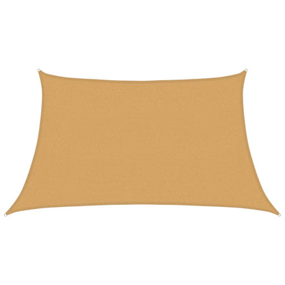 Vela Parasole 160 g/mÂ² Trapezio Grigio Chiaro 3/4x2 m in HDPE