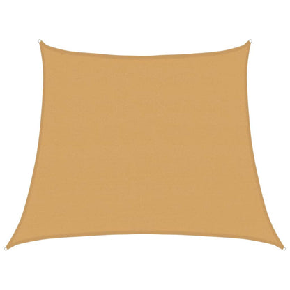 Vela Parasole 160 g/mÂ² Trapezio Grigio Chiaro 3/4x3 m in HDPE