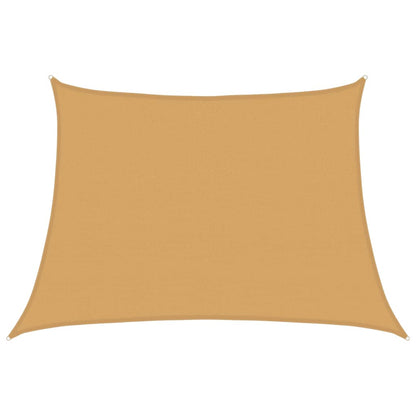 Vela Parasole 160 g/mÂ² Trapezio Grigio Chiaro 4/5x3 m in HDPE