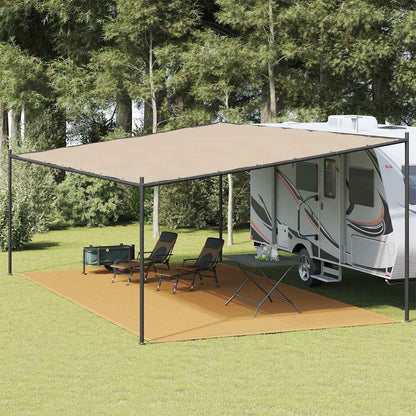 Tappeto da Tenda Sabbia 400x600 cm HDPE