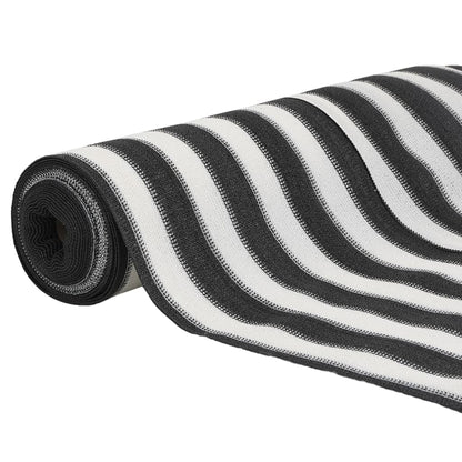 Rete per Privacy Antracite e Bianca 1,2x10 m in HDPE 75 g/mÂ²
