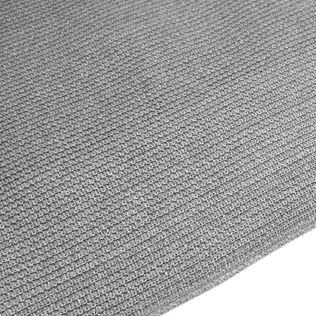 Rete per Privacy Grigio Chiaro 2x10 m in HDPE 75 g/m²