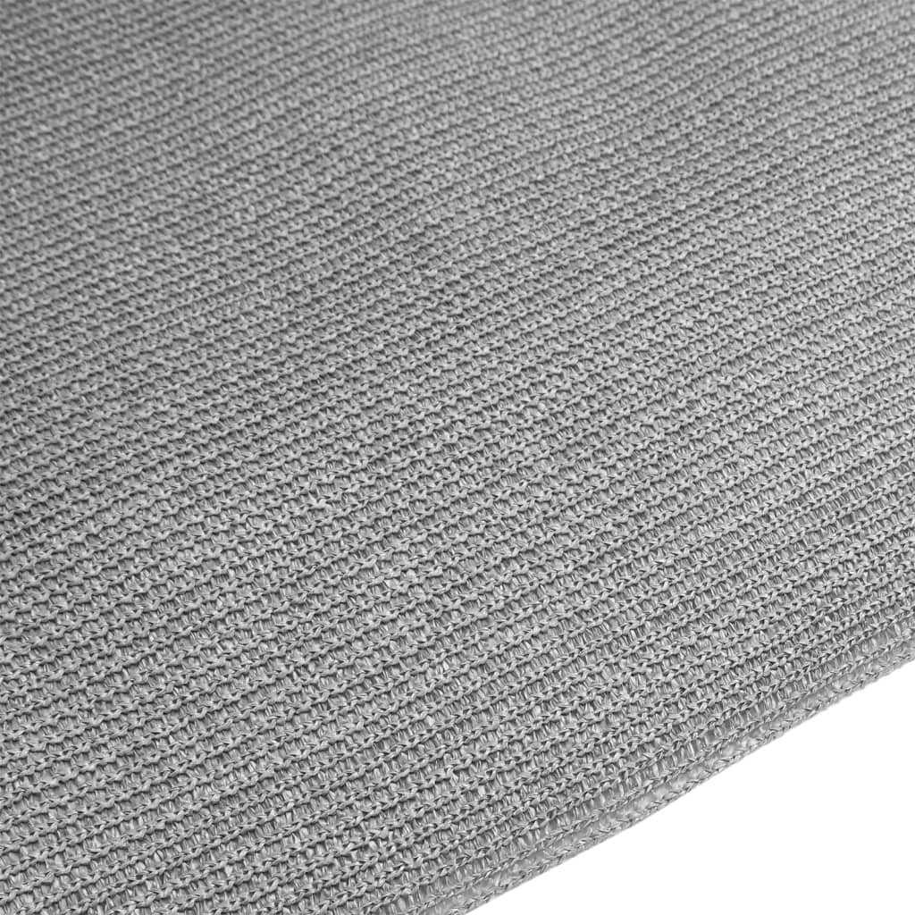 Rete per Privacy Grigio Chiaro 3,6x10 m in HDPE 75 g/m²