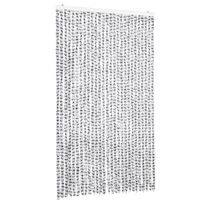 Tenda Antimosche Grigio Chiaro e Grigio Scuro in Ciniglia
