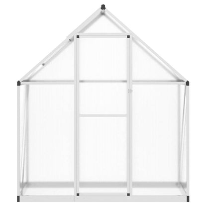 Serra con Base Argento 169x58x195 cm in Alluminio