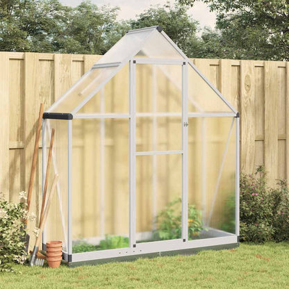 Telaio Serra con Base Argento 169x58x202 cm in Alluminio