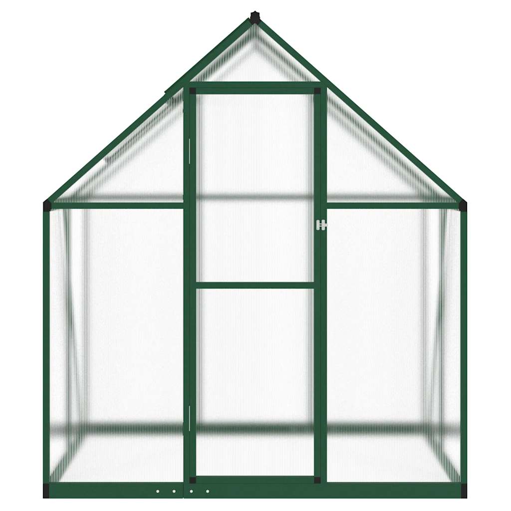 Telaio Serra con Base Verde 169x114x195 cm in Alluminio