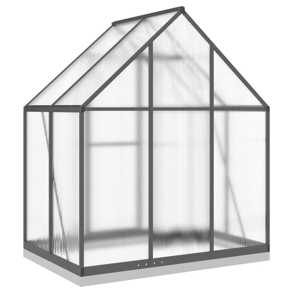 Telaio Serra con Base Antracite 169x114x202 cm in Alluminio