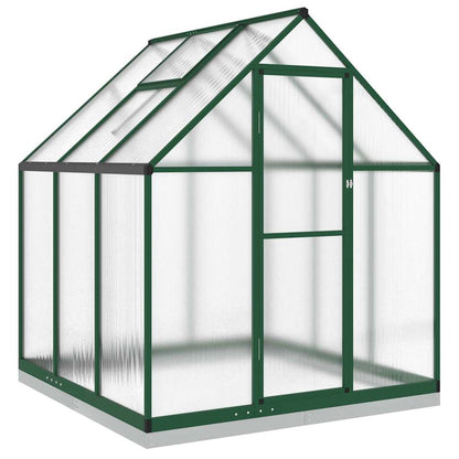 Telaio Serra con Base Verde 169x169x202 cm in Alluminio