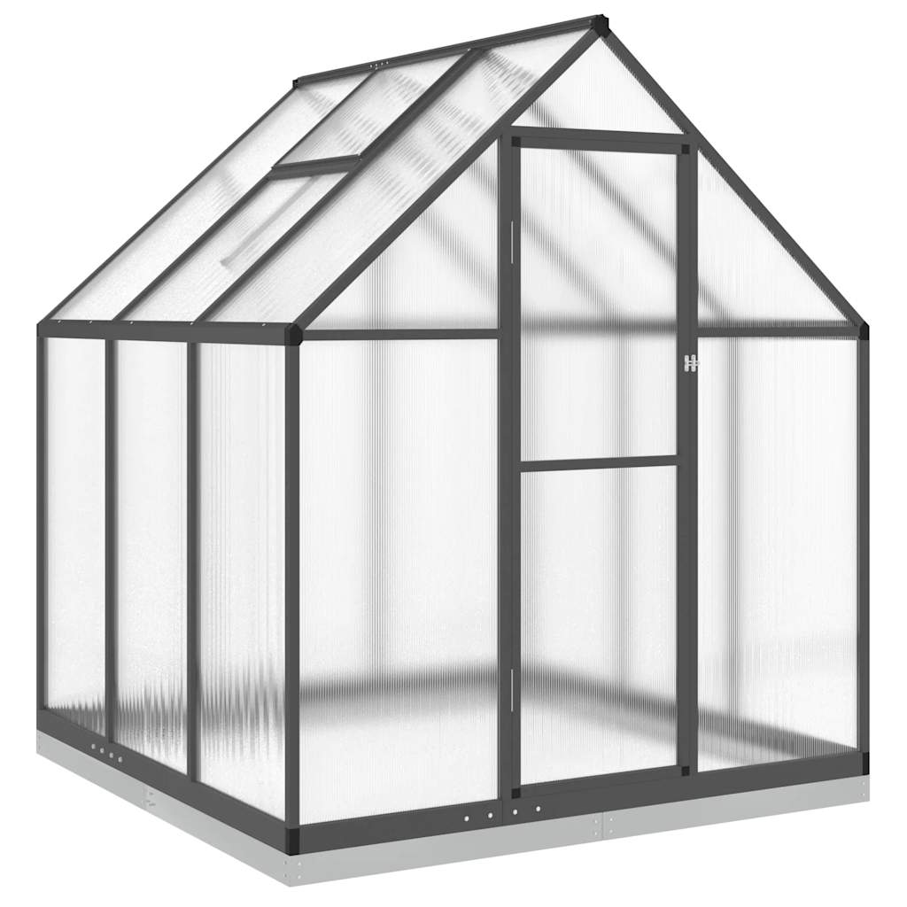 Telaio Serra con Base Antracite 169x169x202 cm in Alluminio