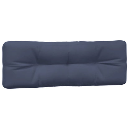 Cuscini per Pallet 7 pz Blu Marino in Tessuto