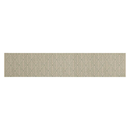 Tappeto da Cucina Lavabile Foglie 60x300 cm in Velluto