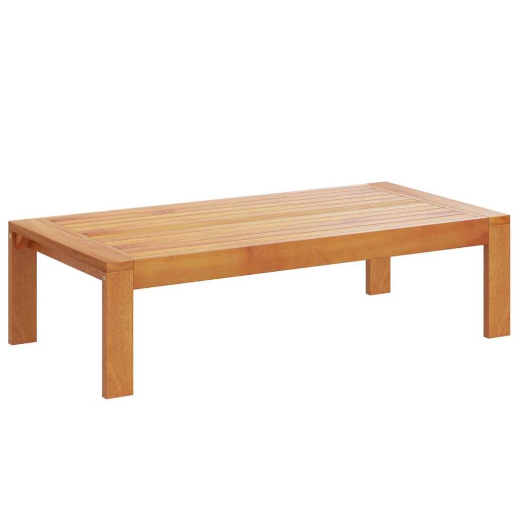 Set Divano da Giardino 3pz con Cuscini Legno Massello di Acacia